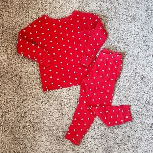 Baby GAP Valentine PJs